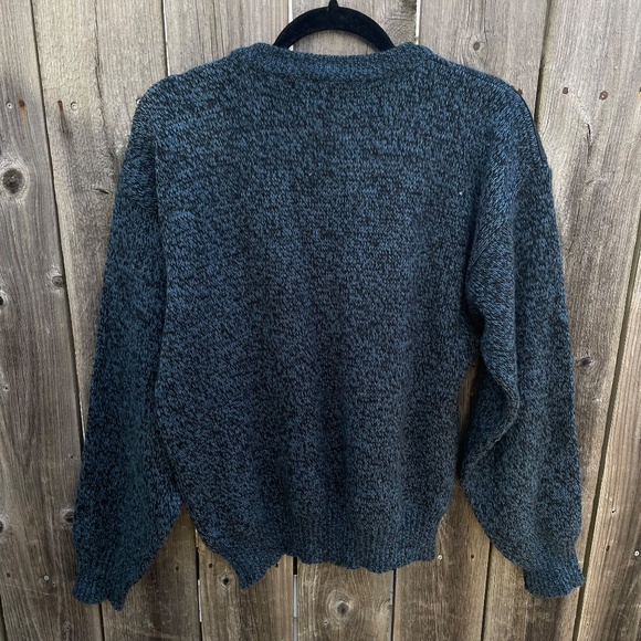 Vintage Sweater with Leather Details - Picture 6 of 6